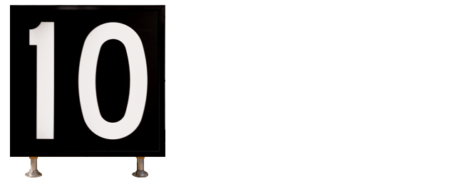 Illuminated Runway Distance Marker