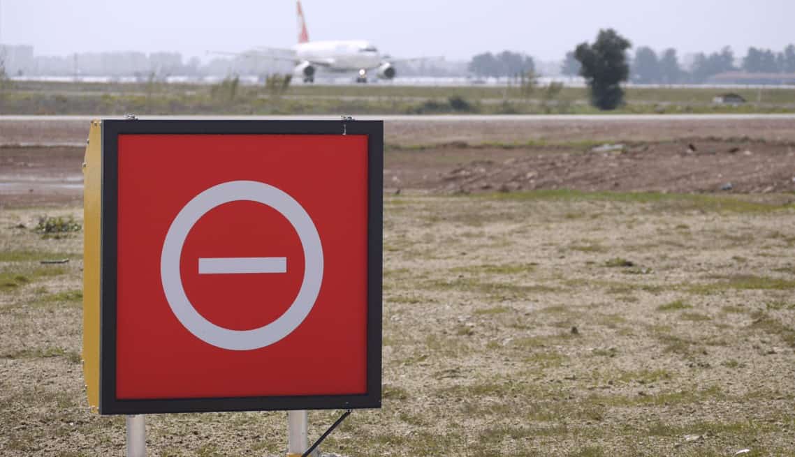 Trelew airport runway