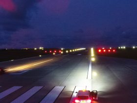 runway lights